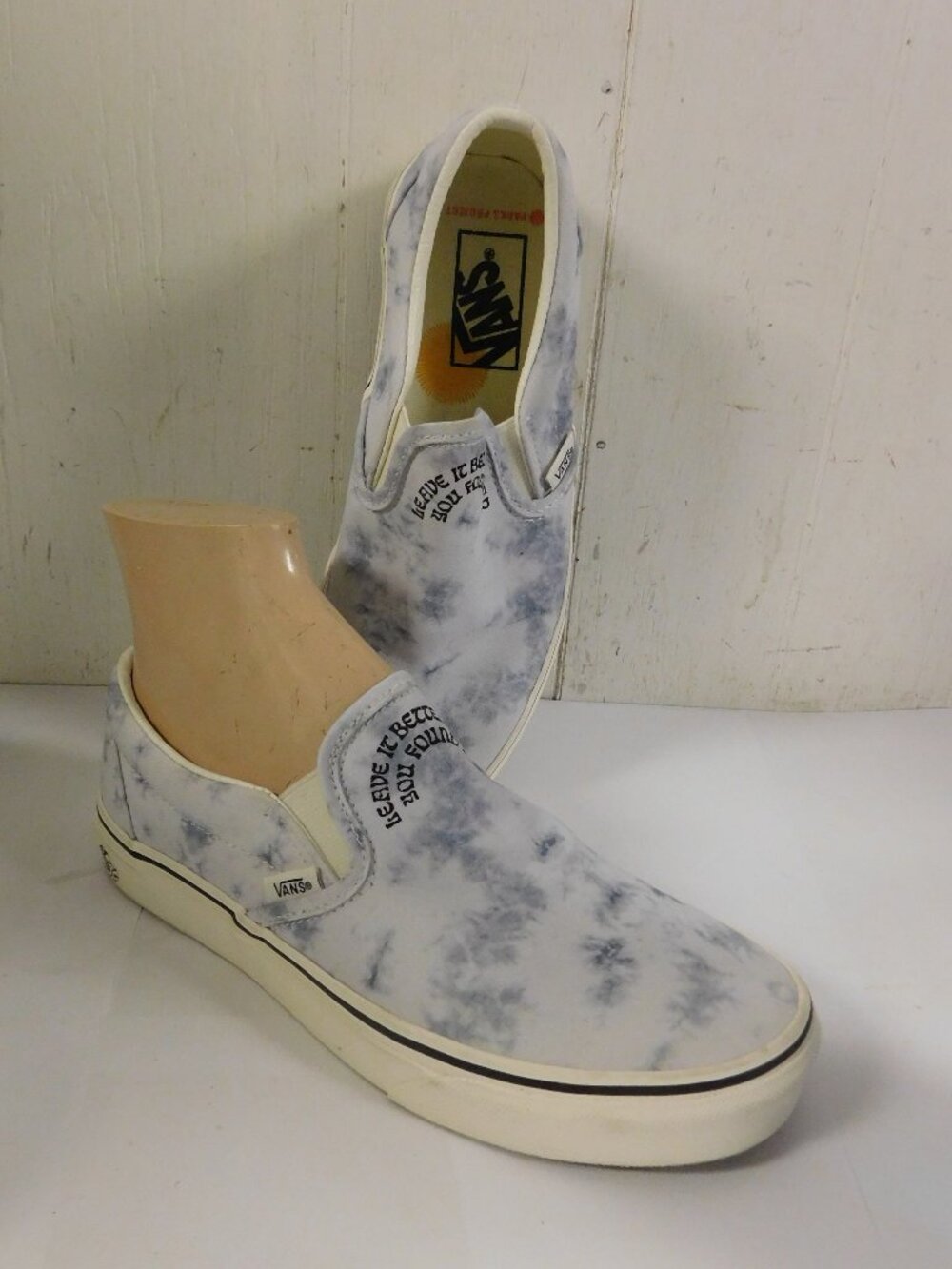 Vans Parks Project Shoes Leave It Better Than You Found It US Men 5 US Women 7